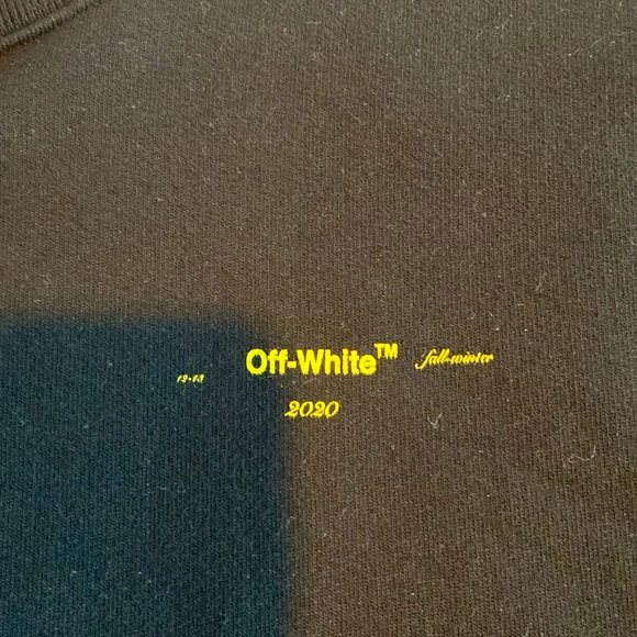 Off white main label logo sweatshirt - Picture 3 of 7